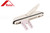 Roto Multi-Point Lock Handle (1-1/2" Fork) (Almond)
