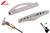 Patio Door Handle w Key Single Point Latch (Roto) (Beige)