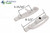 Patio Door Handle w Key Set (Legacy) (Beige)