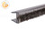 Clear Polycarbonate Wipe with Pile Weatherstrip