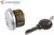 Commercial Door Cylinder w/ Key (Kawneer) (Aluminum)