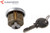 Commercial Door Cylinder w/ Key (Kawneer) (Aluminum)