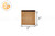 Glass to Wall Clip (Square Edge) (Antique Brass)