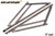 Heavy Duty Storm Hinges (26 inches length)