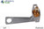 Cam Handle (Pole Operated w Concealed Pawl) (ATH 27.31) (Aluminum) (Left)
