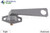 Cam Handle (Pole Operated w Concealed Pawl) (ATH 27.31) (Aluminum) (Right)