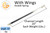 Window Sash Balances (Double Spring) (Length 20") (w Wings)
