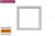 NovaPVC Doorglass Frame Insert (24" x 16-7/16") (Victoria Steel)