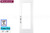 Contemporary Doorglass Frame Insert (22" x 66")