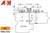 Continuous Geared Hinge (Full Surface Mount) (Black) (HD) (ABH) (Length 95")