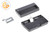 Locking Screen Door Pull (3-1/2" Length) (2-1/16" Width) (Black)