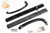 Patio Door Handle (Black) (Keyed) (Escutcheon)