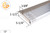 Sill System Inswing Aluminum Vinyl Top Tan (72" Length)
