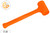 Dead Blow Hammer Orange (3 lb)