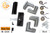 Do-It-Yourself Sliding Screen Door Kit (Heavy Duty w/ Lock) (36" x 98") (Black)