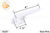 Wedgeless Cam Handle (Bright White) (Right)