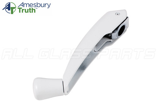 Rust Resistant Crank Handle Folding Crank Handle For Windows - Rust Resistant Replacement Window Operator Handle (White) Casement Window Crank
