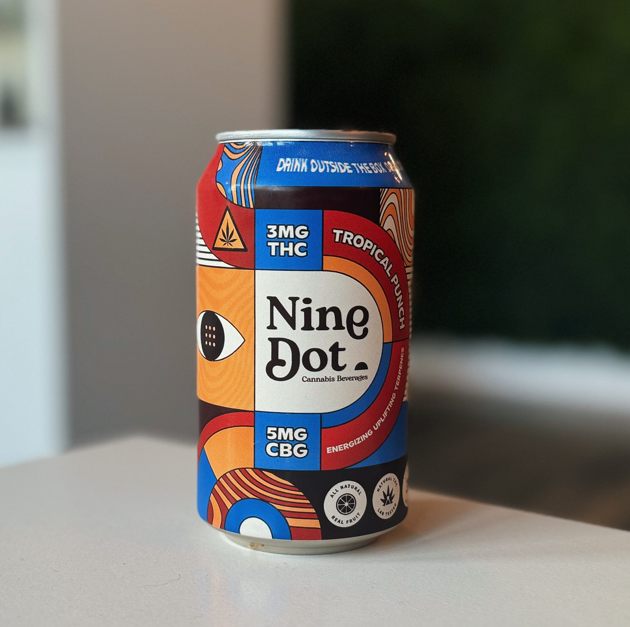 Nine Dot Tropical Punch 3mg THC 12oz