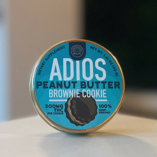 Realize Adios Peanut Butter Brownie Cookie 500mg
