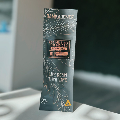 Dankadence Live Resin THCa Vape 1g