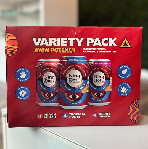 Nine Dot Variety Pack 10mg THC