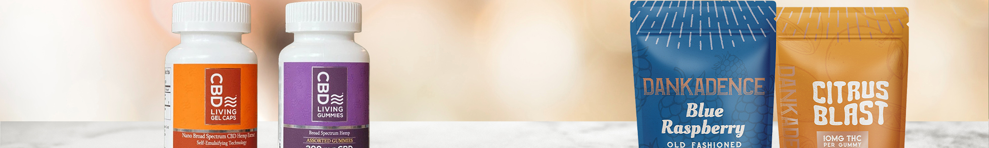 THC gummies Banner