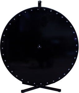 30 Inch Standard Blank Black Prize Wheel 30 Inch Standard Blank Black Prize Wheel