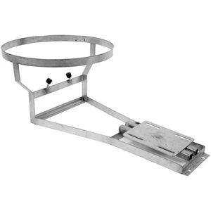 18" Receiver Stand with Adjustable Milk Pump Plate