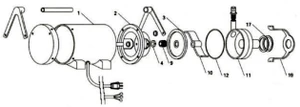 SPACER HANDLE 1\8