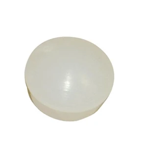 White Plastic Plug for 5/8" ID Claws