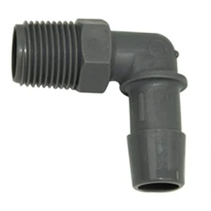 Elbow for Bender Washer – 3/8" NPT x 1/2" Hose Barb