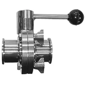 2.5" Clamp Butterfly Valve