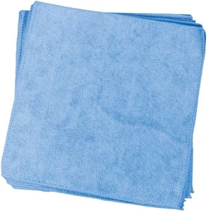50-Pack Blue Microfiber Towels