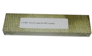 Bou-Matic FR3/3A Vacuum Pump Vanes | 4-Piece Set