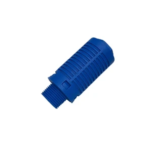 Plastic Muffler for ¾ HP Gast & NuPulse 3/8" NPT