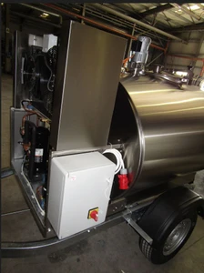 COOLING TRANSPORT TANK 130 GALLON