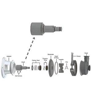 SHAFT FOR THOMSEN MILK PUMP