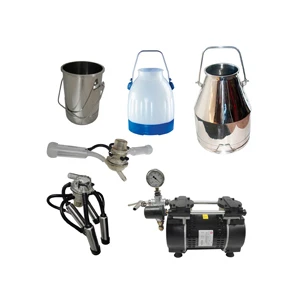 3/4HP COMPACT MILKER WITH COMPLETE BUCKET