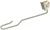 Stainless Hose Support Arm 24" Double Reverse Bend
