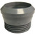 Plastic Milk Truck Adapter – 1.5" Thread × 2" Bevel Seat