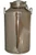 10 Gal Stainless Milk Can w/ Toggle Clamp Lid
