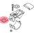 Blue Milk Valve Bottom Gasket