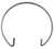 Retainer Ring for Heavy Duty Sanitary Strainer