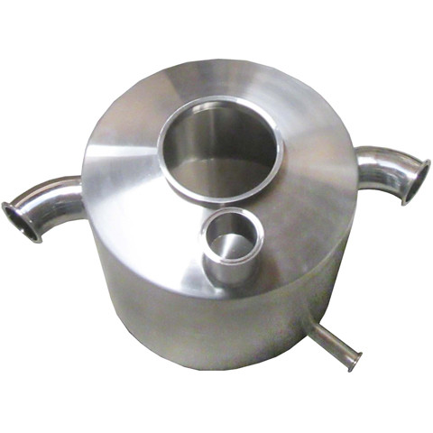 18" X 22" - 3" Receiver W/45° Inlets