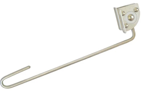 Stainless Hose Support Arm 24" Reverse Bend