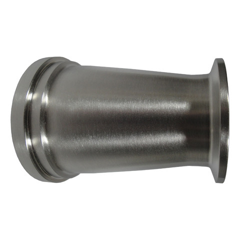 2"×1.5" Bevel-to-Clamp Reducer – 304 SS Dairy Fitting