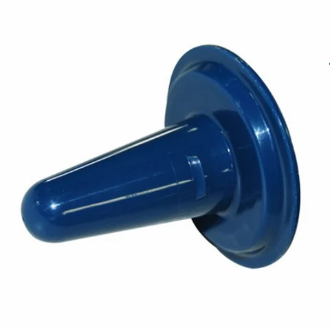 Blue Plastic Inflation Shut-Off Plug – Milking Accessory