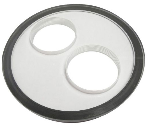 Clear Trap Cover Lid 3" x 3" for 12QT Moisture Trap