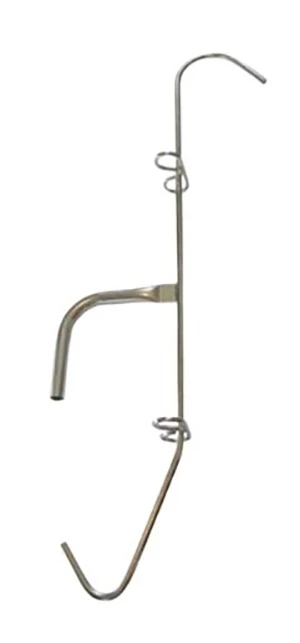 Hose Hanger Carry Bracket – 14" Stainless Milking Hose