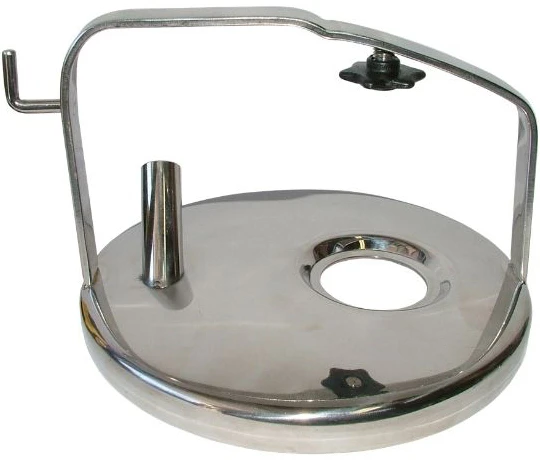 Standard DeLaval Style Lid – Stainless Steel Milking Lid